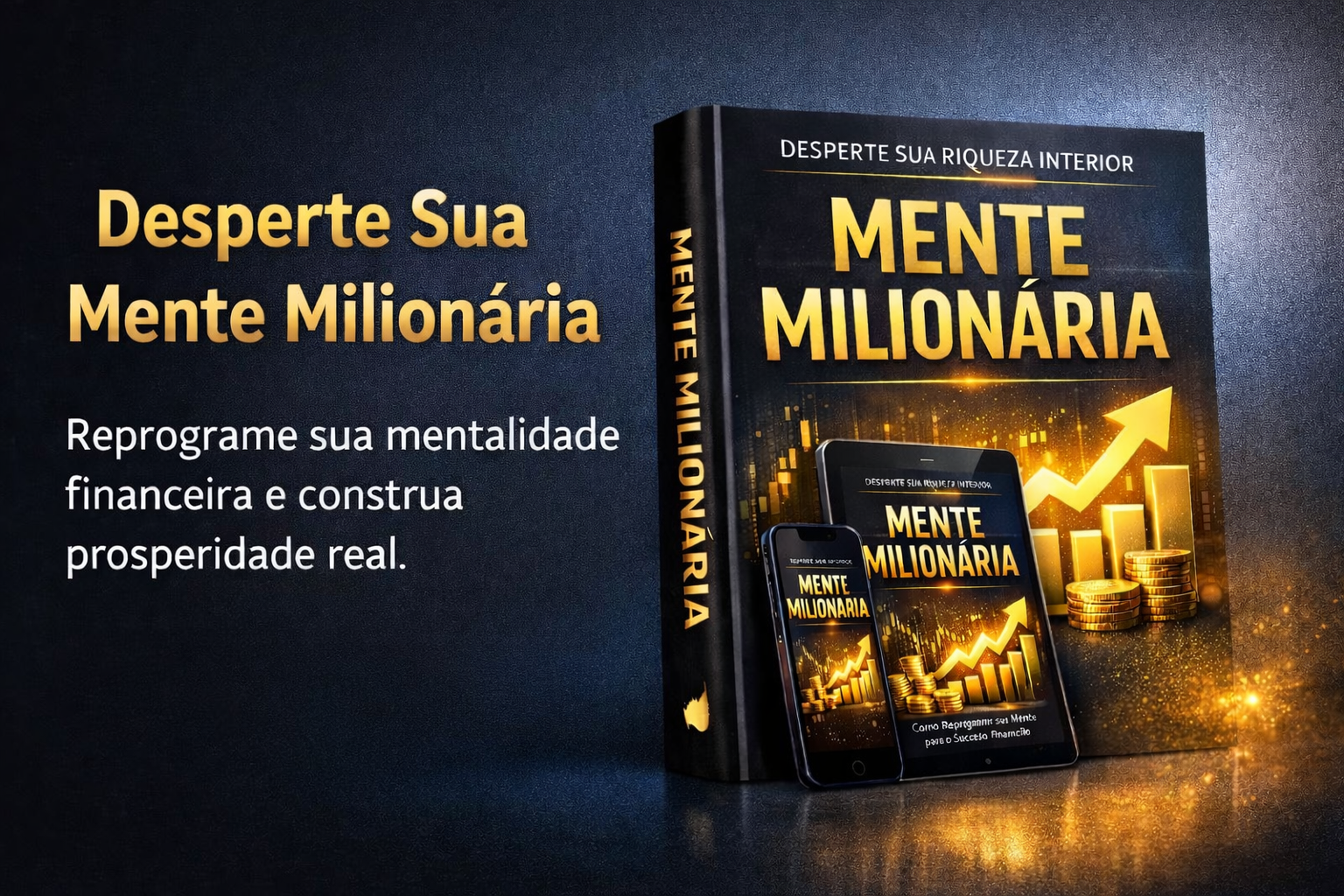 Mente Milionária Mockup