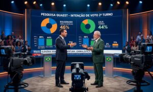 Flávio Bolsonaro tem 46% e Lula soma 44% no 2º turno, mostra pesquisa Quaest