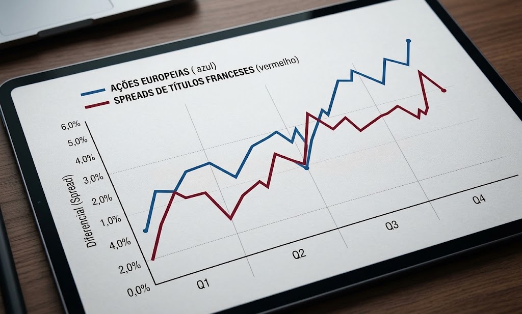 Spreads dos Títulos Franceses e o Impacto na Alta das Ações Europeias